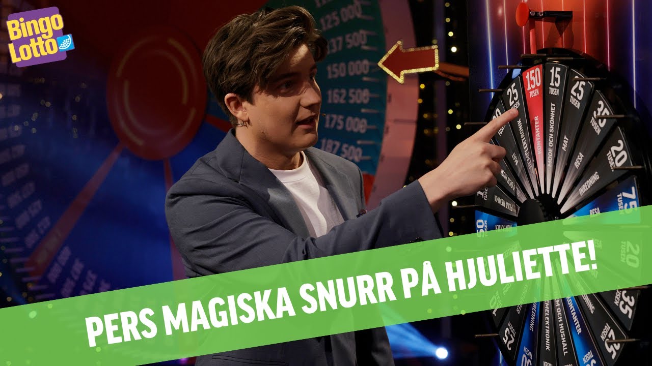 Här vinner Per otroliga vinsten i BIngoLotto!