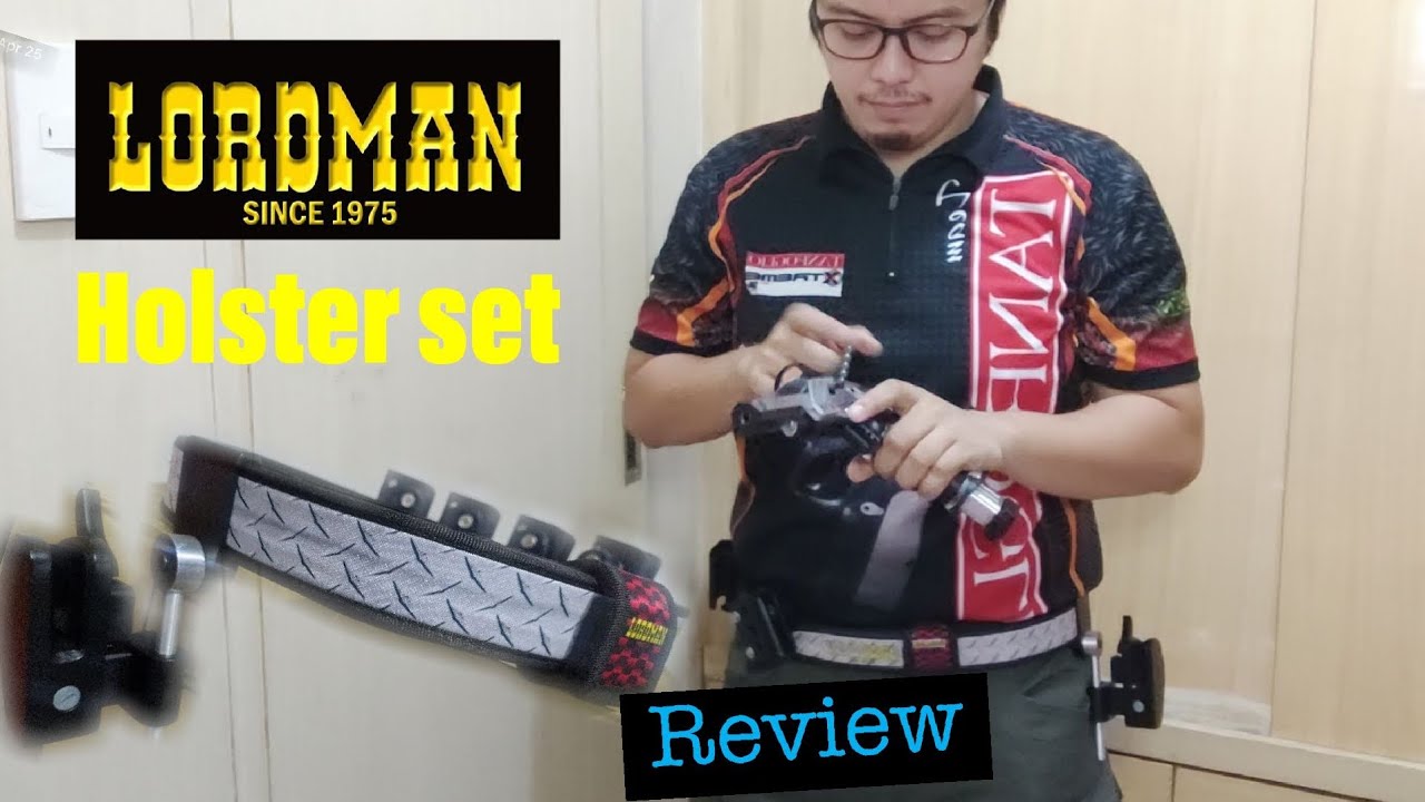 Lordman Holster / rig review 💪 (Tagalog) - Competitive level and budget friendly rig 👌🏽