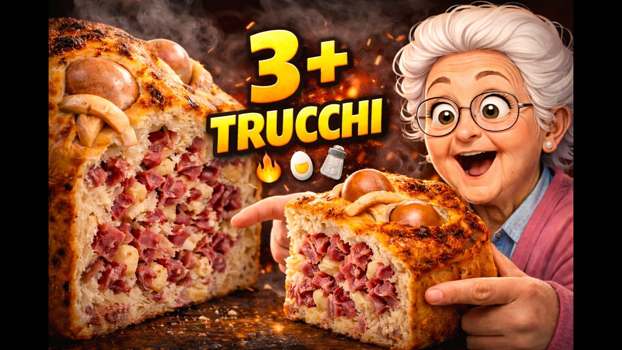 CASATIELLO NAPOLETANO della NONNA 🧓🔥 3 TRUCCHI SEGRETI per FARLO PERFETTO a Pasqua!