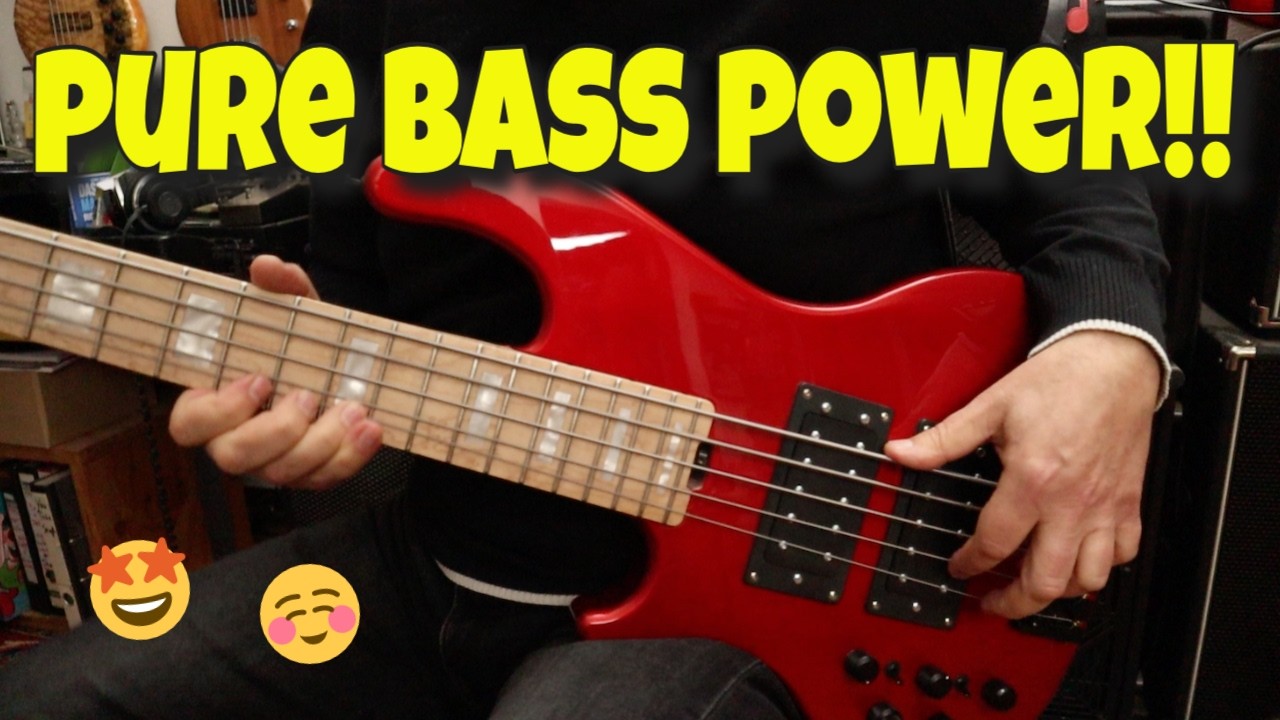 EXPERIENCE PURE BASS POWER: Hot Wire Bass with W-Bucker Multicoils & EAST Uni-Pre 5K
