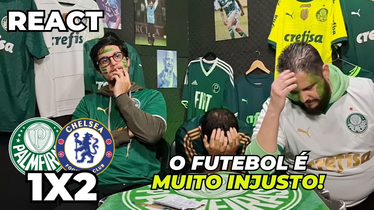 REACT PALMEIRAS 1X2 CHELSEA | DECEPCIONANTE! MAIS UMA VEZ PRA ELES...| COPA DO MUNDO DE CLUBES 2025