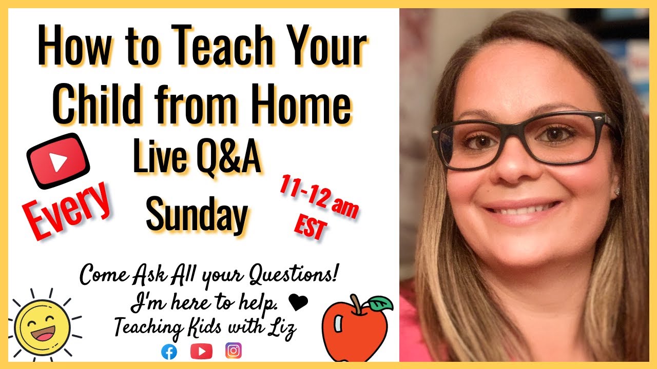 How to teach your child at home Live Q&A: How do Kids Learn and How to get a child to listen.