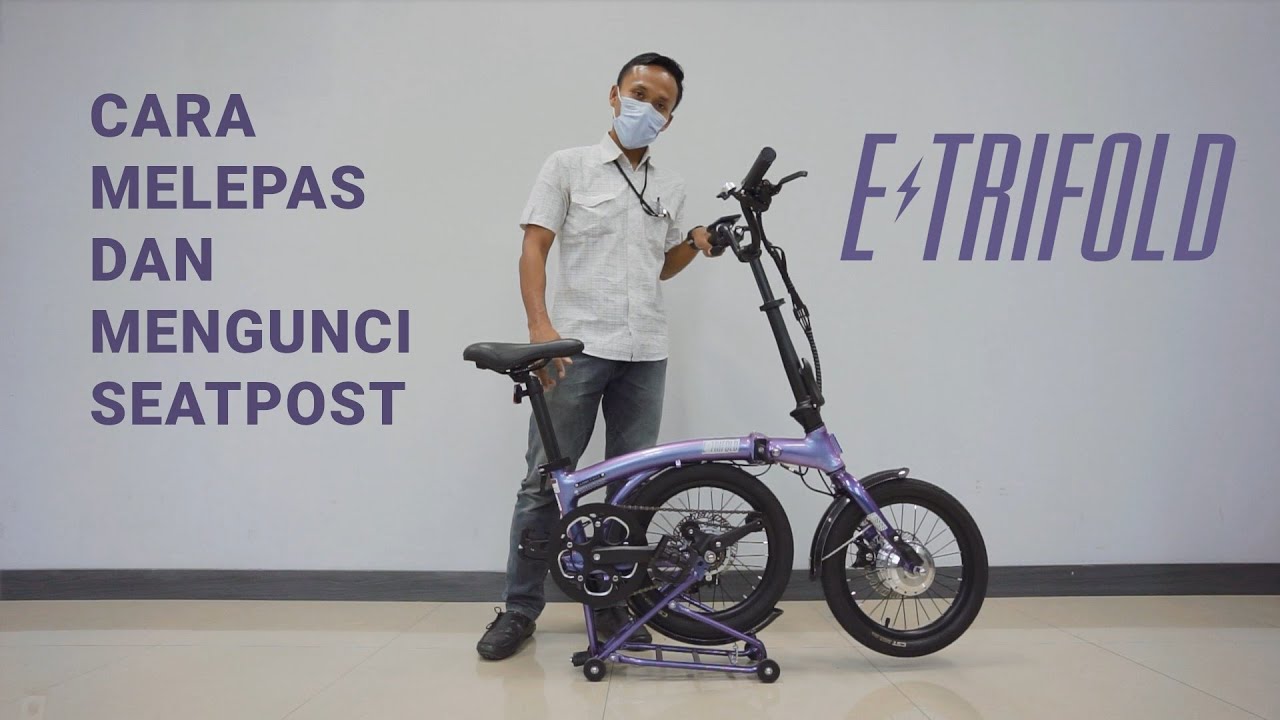 Cara Setting Seatpost United E-Trifold