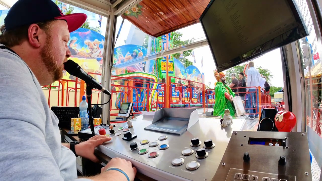 Operator view (Paybox View) 1001 Nacht (Hartmann) Pfingstkirmes (Kermis) (Funfair) Hückelhoven 2022