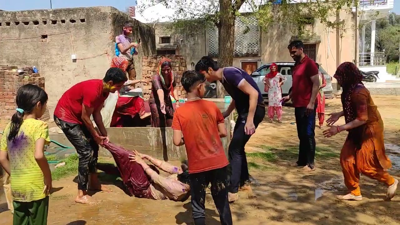 Happy Holi #holivlogs #myfirstvlog #vlogs #rajasthan