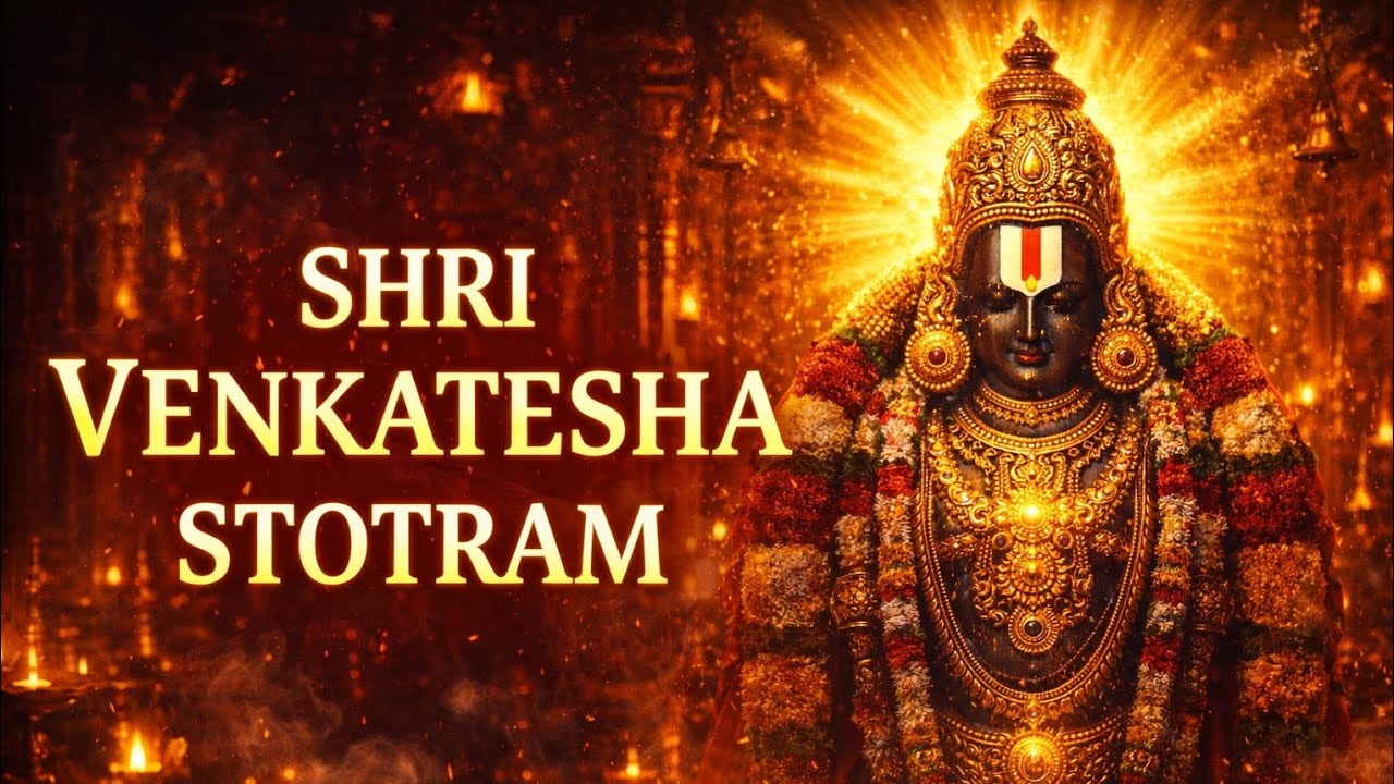 Shri Venkatesha Stotram | Powerful Balaji Stotram for Blessings | Venkateswara Devotional Chant