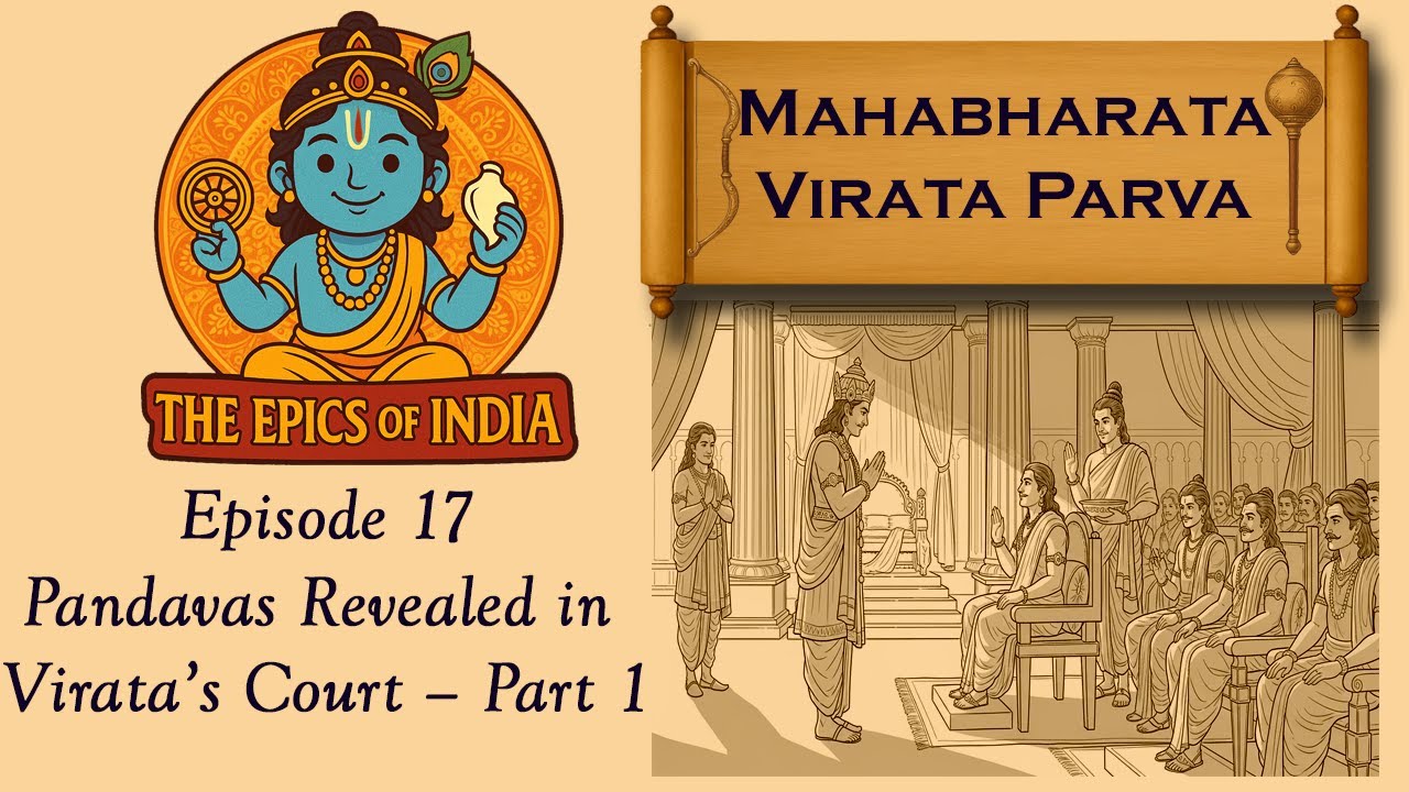 Mahabharata Virata Parva -  Episode 17: The Revelation of Pandavas - 1
