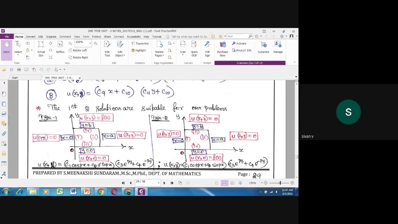 MA8353 TPDE SIVAN V STEADY STATE HEAT FLOW &ndash; PROBLEMS 9 3 2020 2