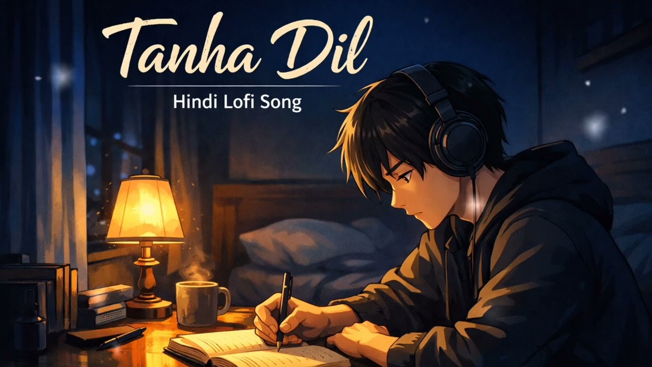 Tanha Dil | Hindi Lofi Song | Overthinking Night Vibes | Relaxing Lofi Beats