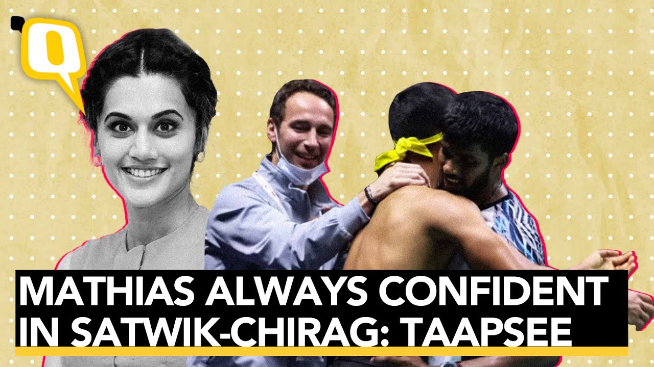 'Catalyst' Taapsee Pannu on Partner Mathias Boe & His Wards Satwik-Chirag | The Quint