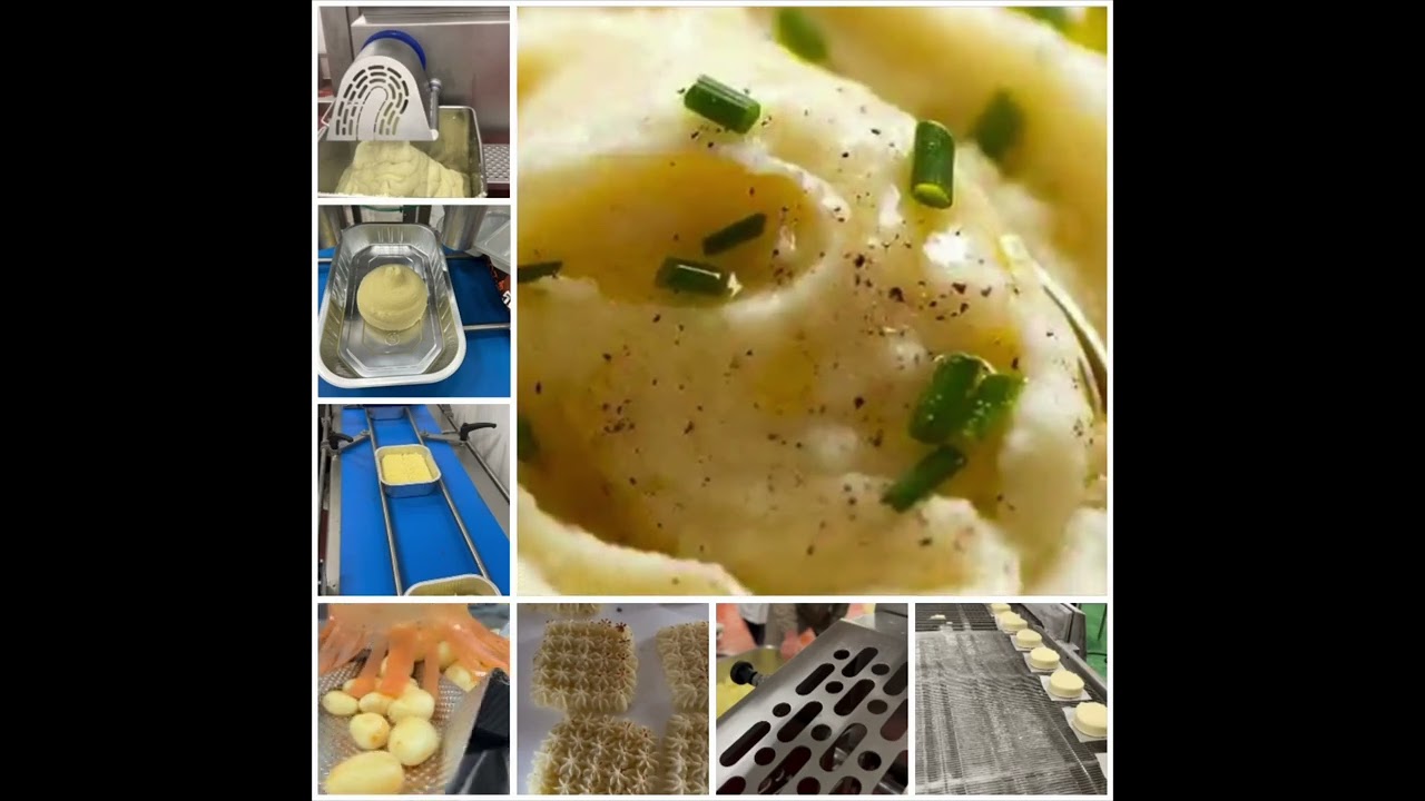 Various Mash Potato Processing Systems Supplied by Total Food Machines 