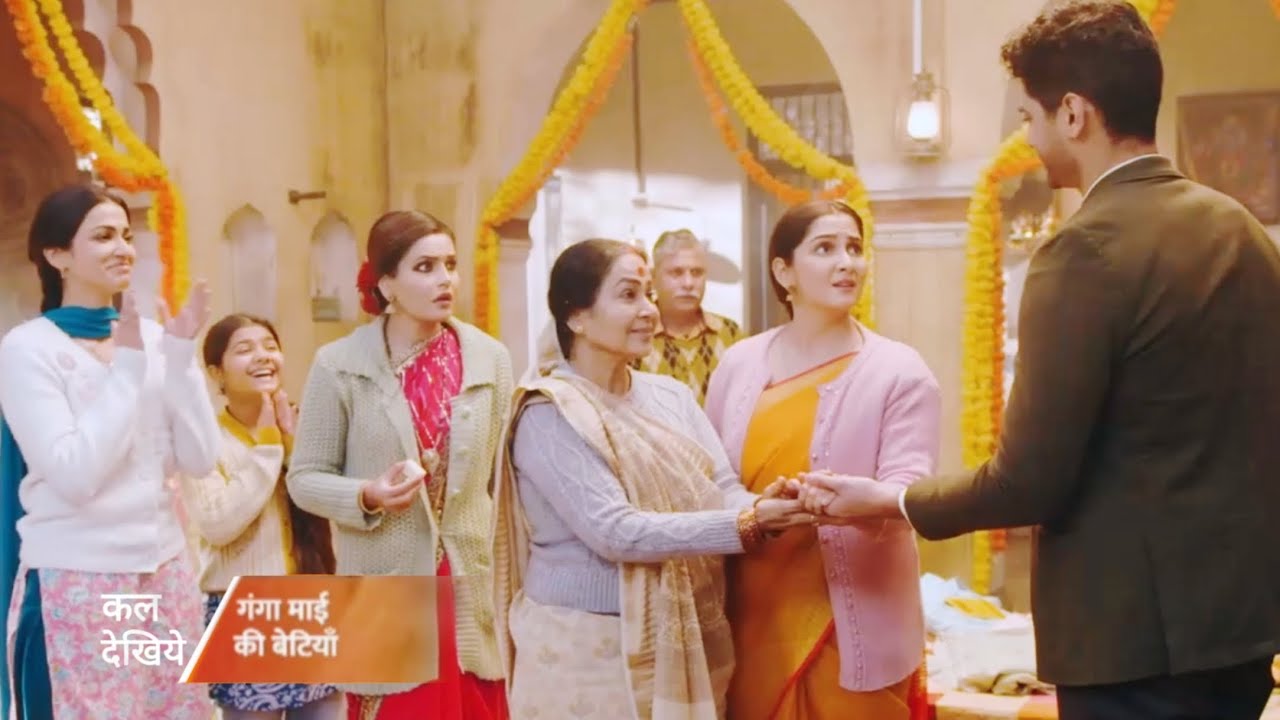 Ganga Mai Ki Betiyan||29 Jan||Today Episode||Ganga Degi Sahana Ka Hath Murli Ke Hath Me