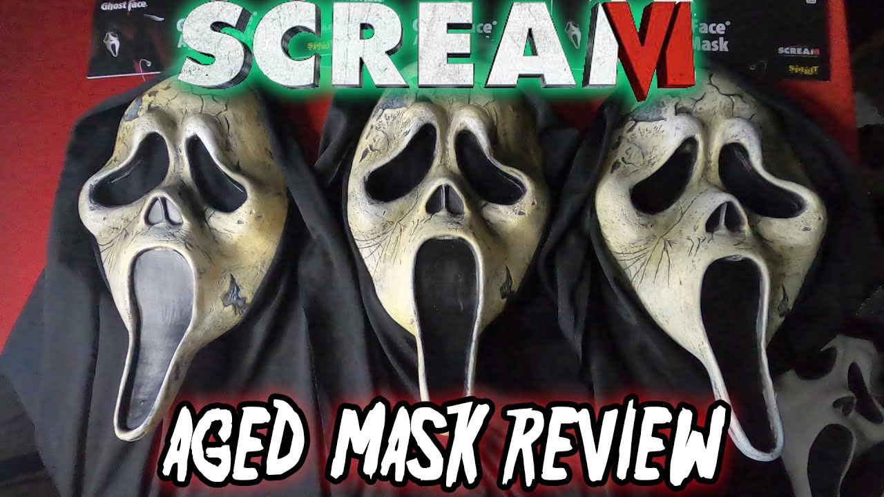 Официальный обзор состаренной маски Ghostface из фильма «Крик 6»!
