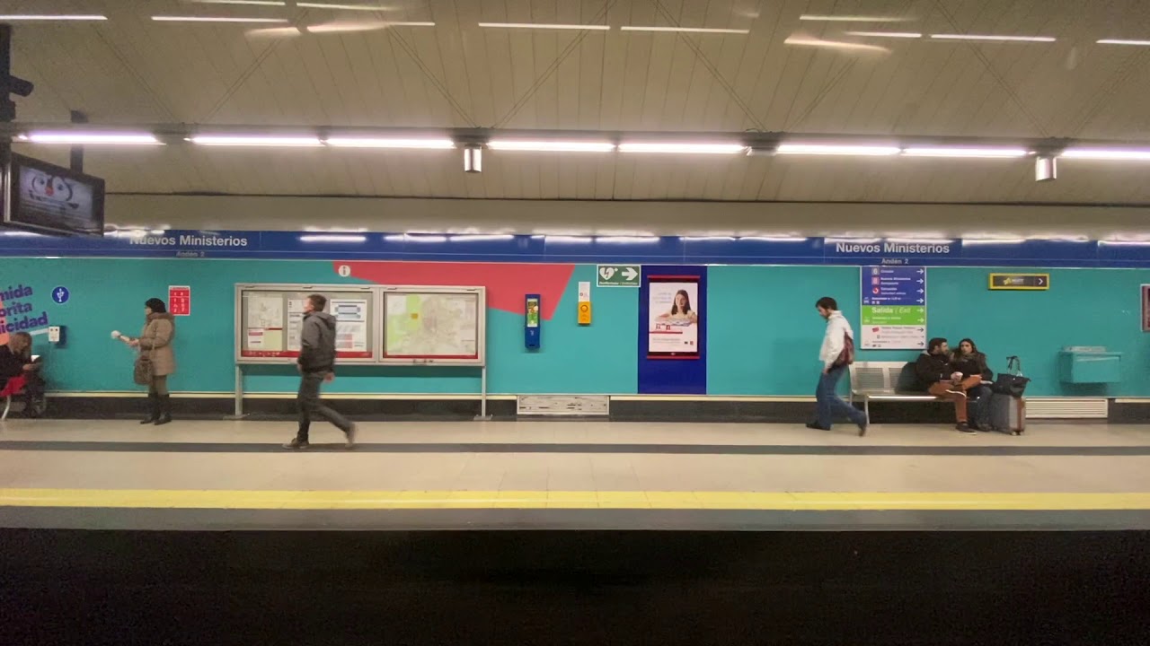 Chamartin to Alonso Martinez | Riding the Madrid Metro Line 10!