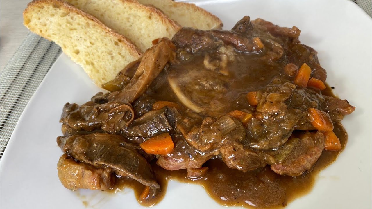Ossobuco Con Funghi Porcini Secchi