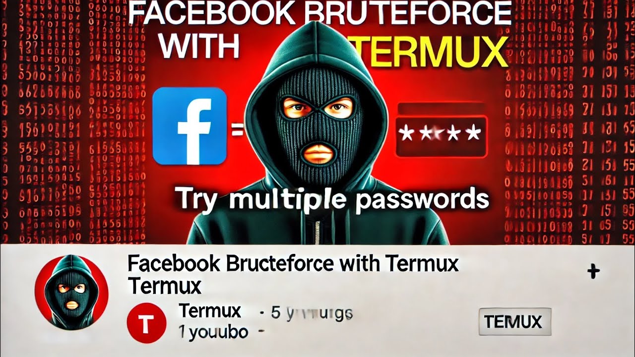 How To Recover Your Facebook Account Password || Bruteforce Attack On Facebook || In Termux 🤐
