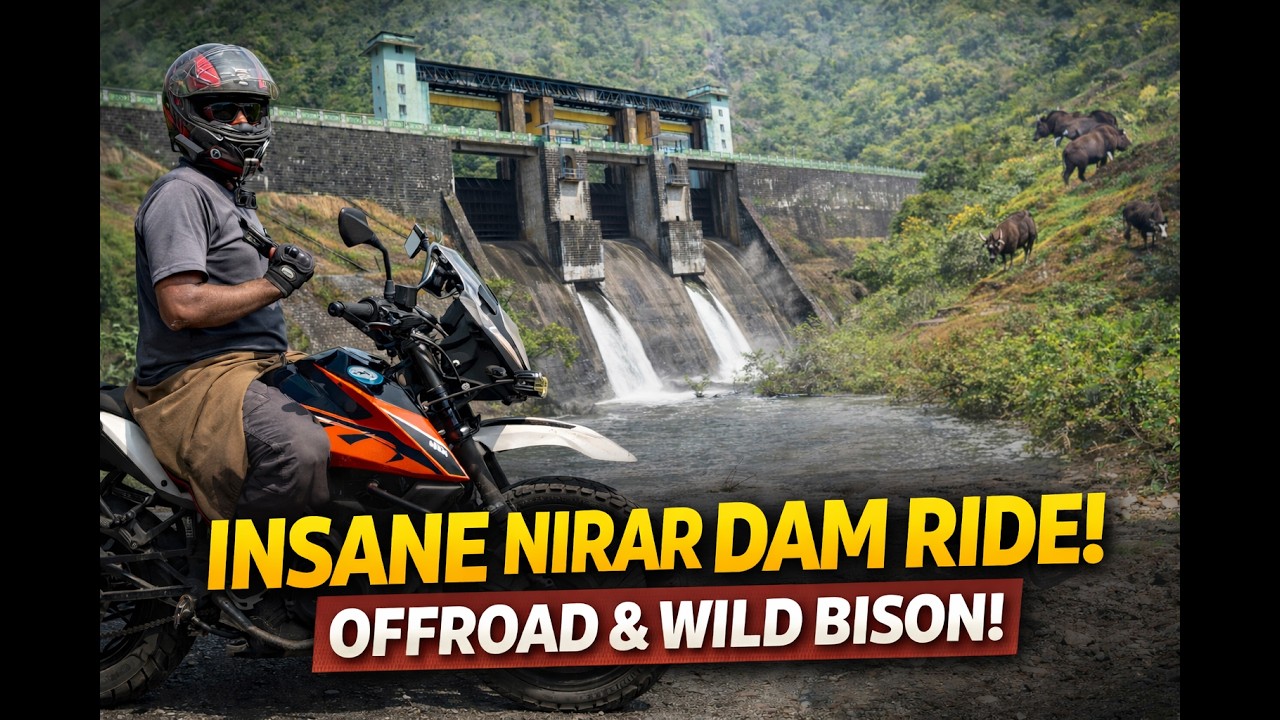Valparai’s Hidden Trails! Nirar Dam Ride, Offroad Adventure | Himalayan 450 x KTM 390