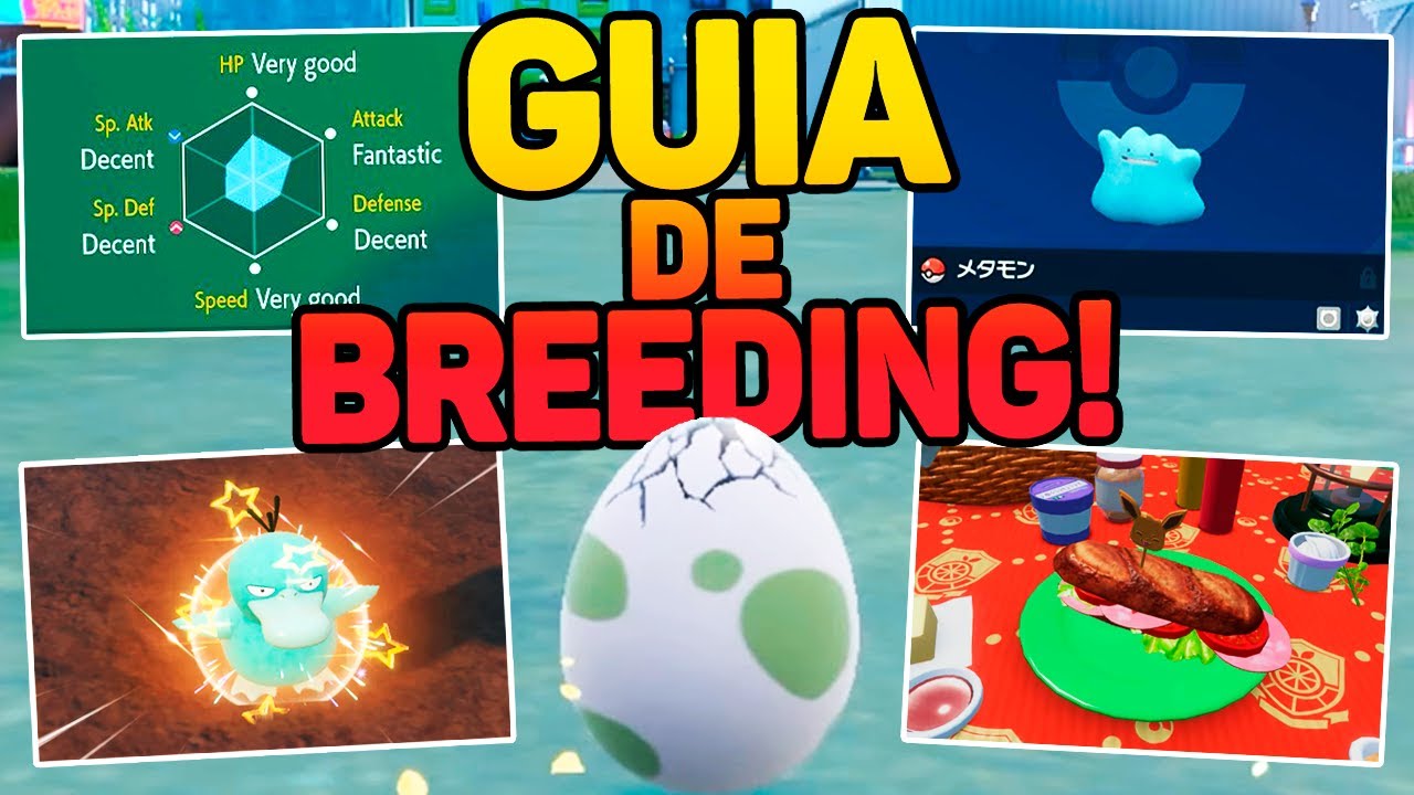 GUIA COMPLETO DE BREEDING EM POKÉMON SCARLET & VIOLET!! Do Breed Básico, Shiny Hunt ao Competitivo