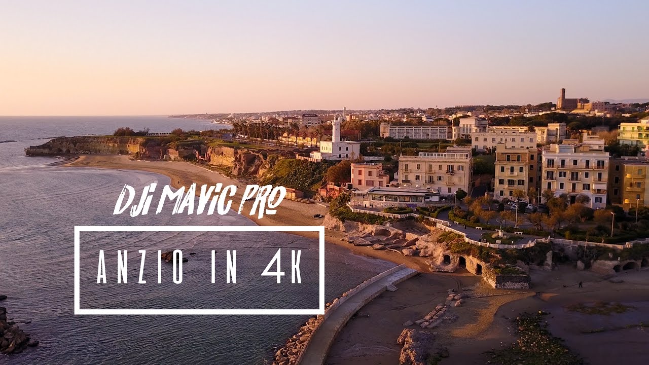Anzio in 4K - DJI MAVIC PRO - Italy Drone