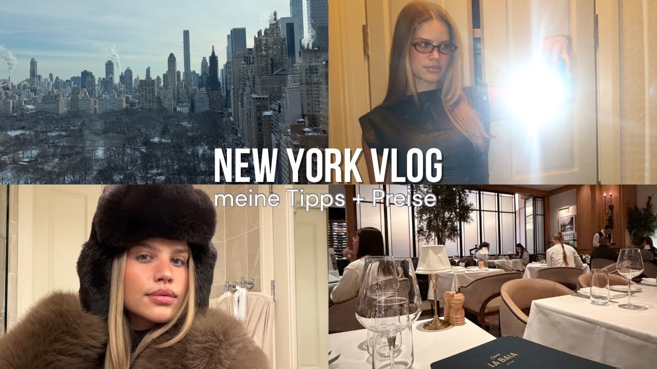 Schneesturm in New York?? 🌨️ teure Tage gehen zu Ende 🙂‍↕️🙃