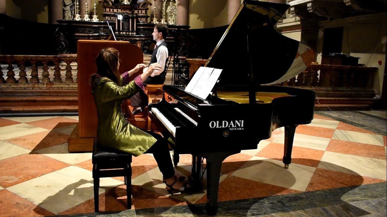 Pietro A. Yon: Concerto Gregoriano, 4th mvt - Tommaso Mazzoletti, Gaia Federica Caporiccio