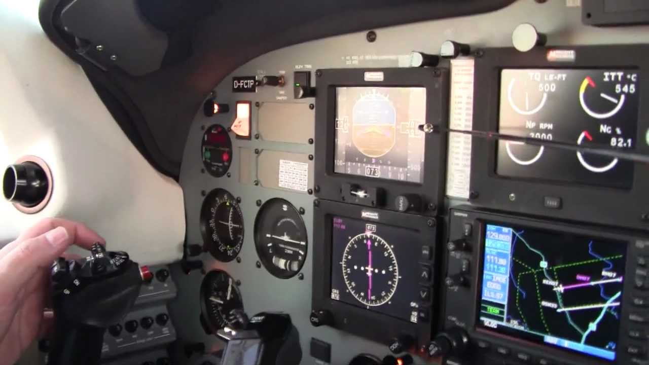 A Hand Flown Approach in The PA46 Meggitt Equipped Meridian