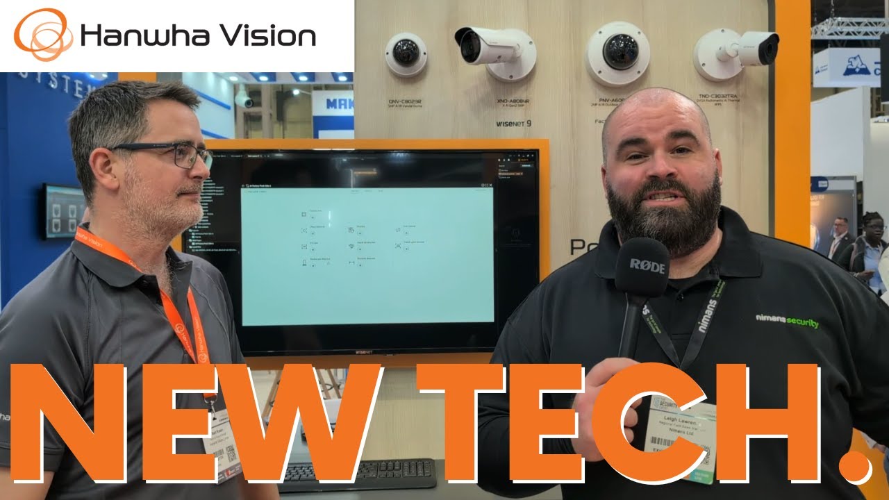 🔍 New Hanwha Vision CCTV Products Unveiled | Surveillance Tech at TSE