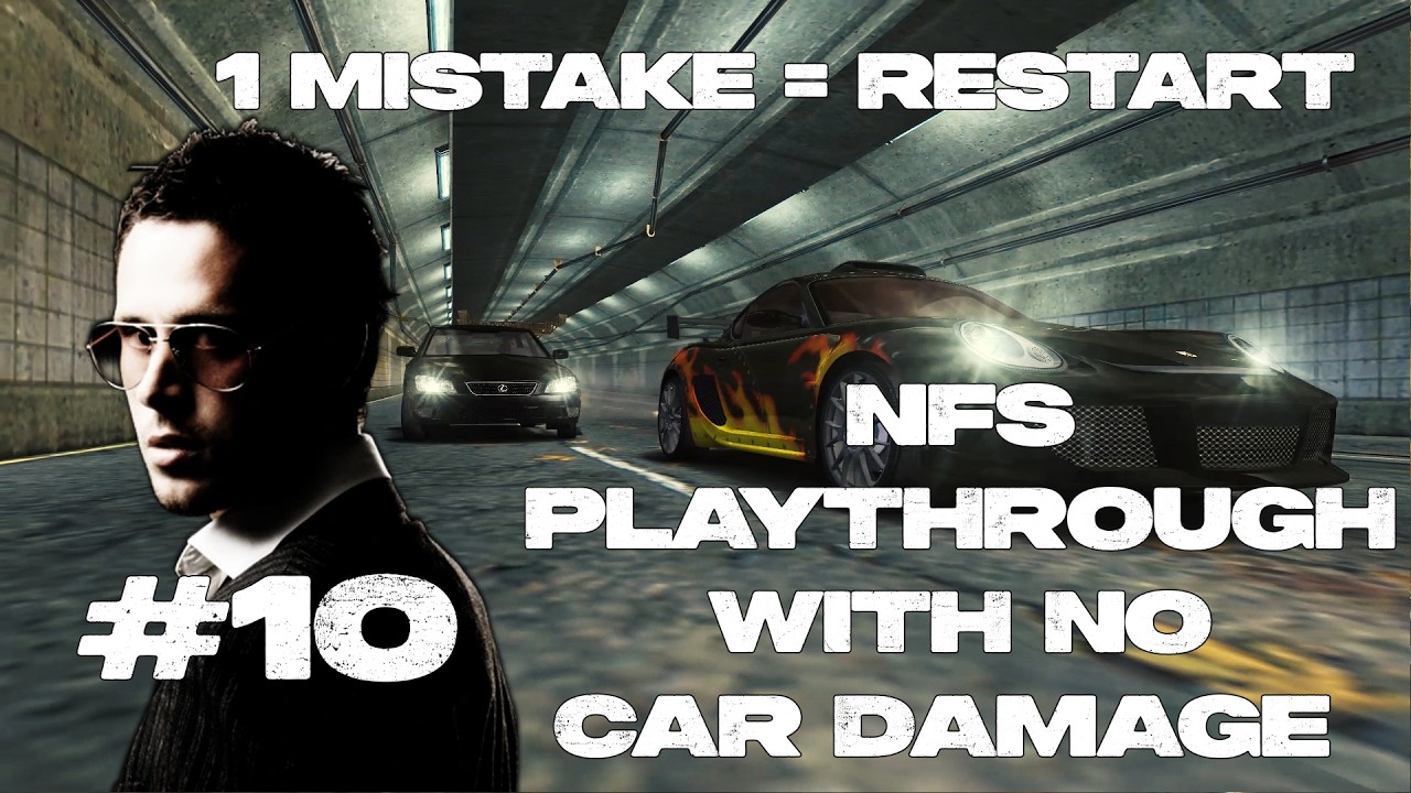 NFS Most Wanted Blacklist #10 — No Damage Run (No Collisions)
