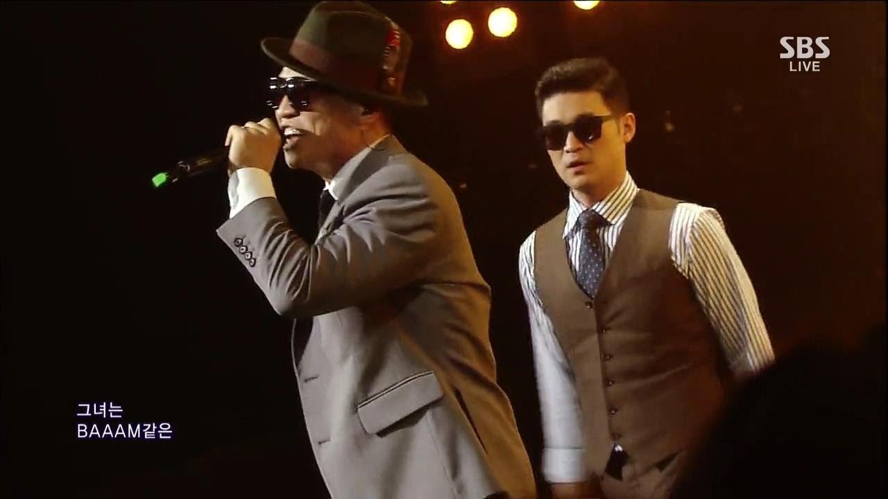 [Dynamic Duo] Dynamic Duo - Змея BAAAM @ популярная песня Inkigayo 130721