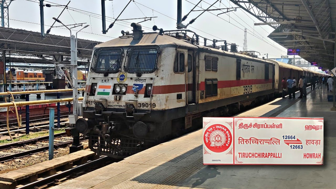 PART-2 | VILLUPURAM To TAMBARAM Full Journey By Howrah Superfast Express | Unreserved Journey | HD