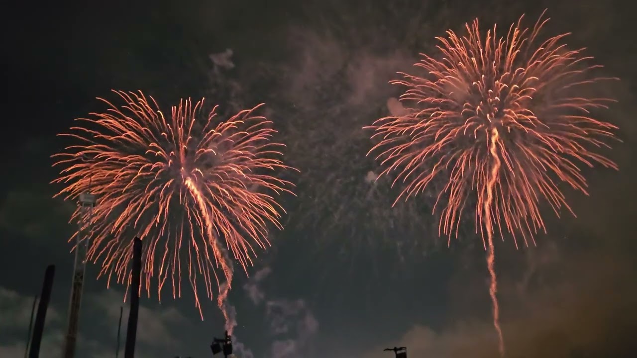 FIREWORKS LA RONDE 2023 TRIBUTE TO METALLICA ( SECOND PART ) 4K