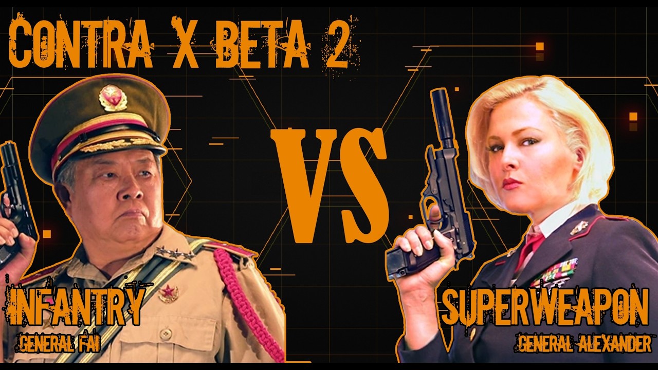 C&C Generals Contra X BETA 2. Challenge: Infantry General vs Superweapon General [Hard] #6
