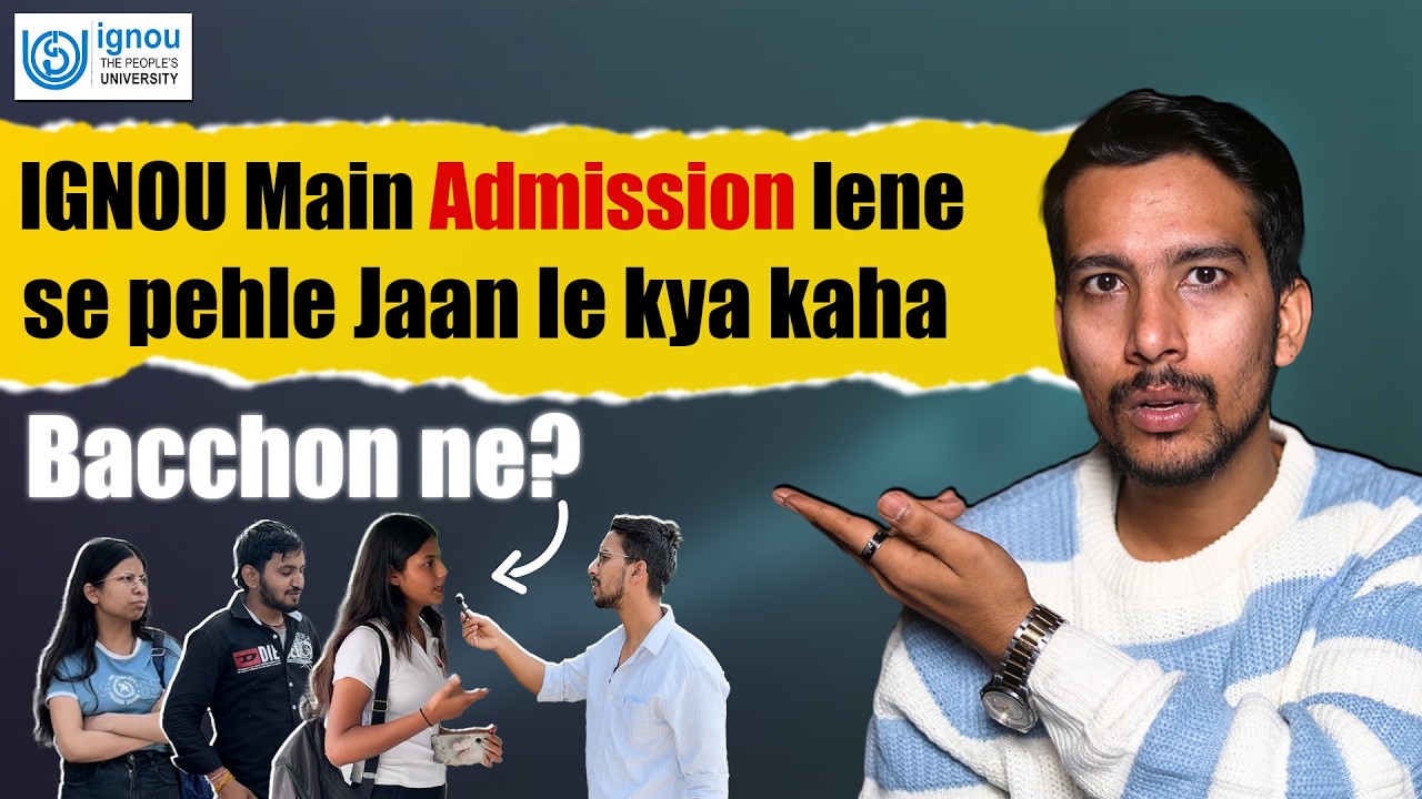 Is IGNOU Worth It? Straight Talk with Students | Ground Report 2026