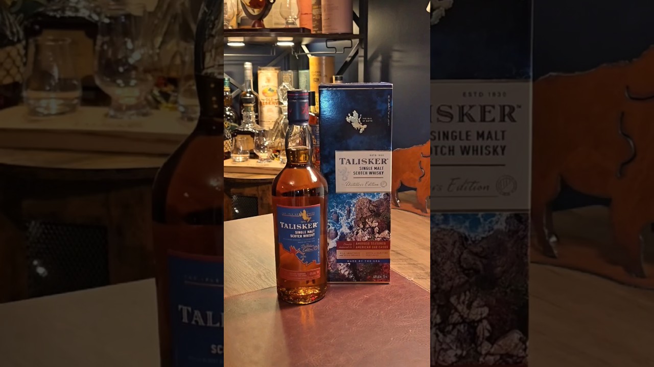 Whisky review #1 with TALISKER DISTILLER'S EDITION 🥃 #talisker #whisky #scotch