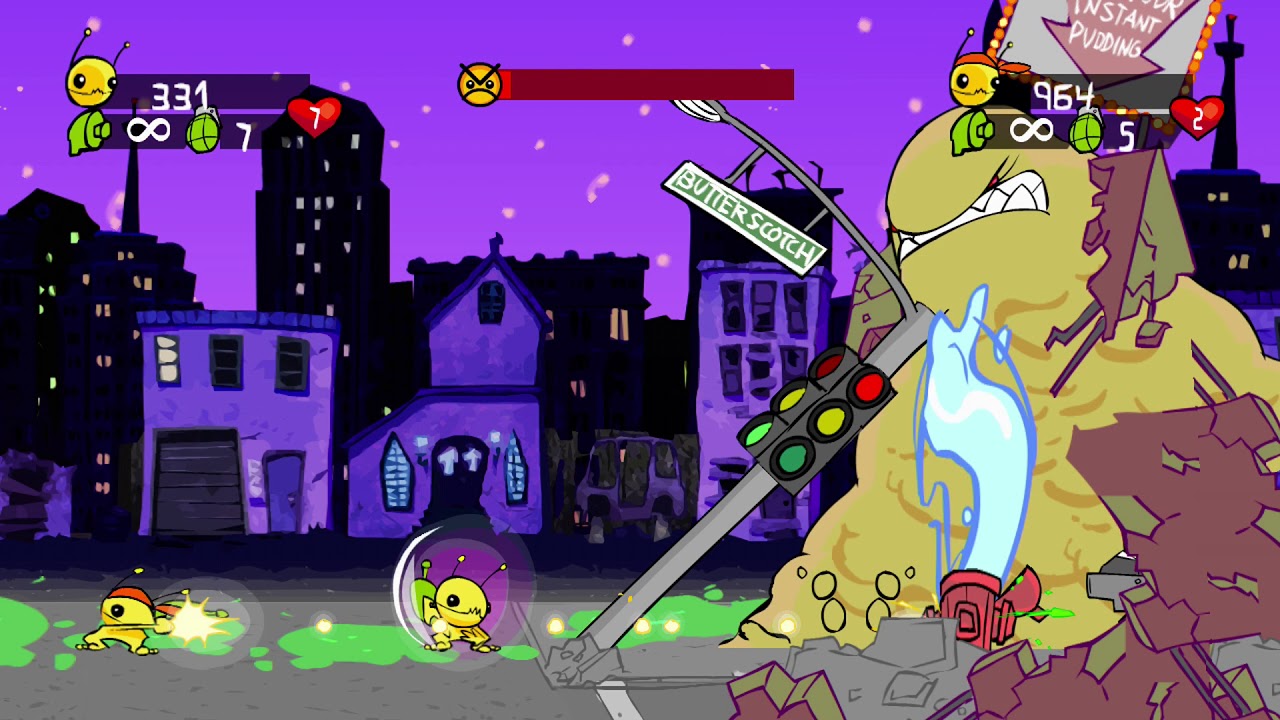 Alien Hominid HD - Gameplay