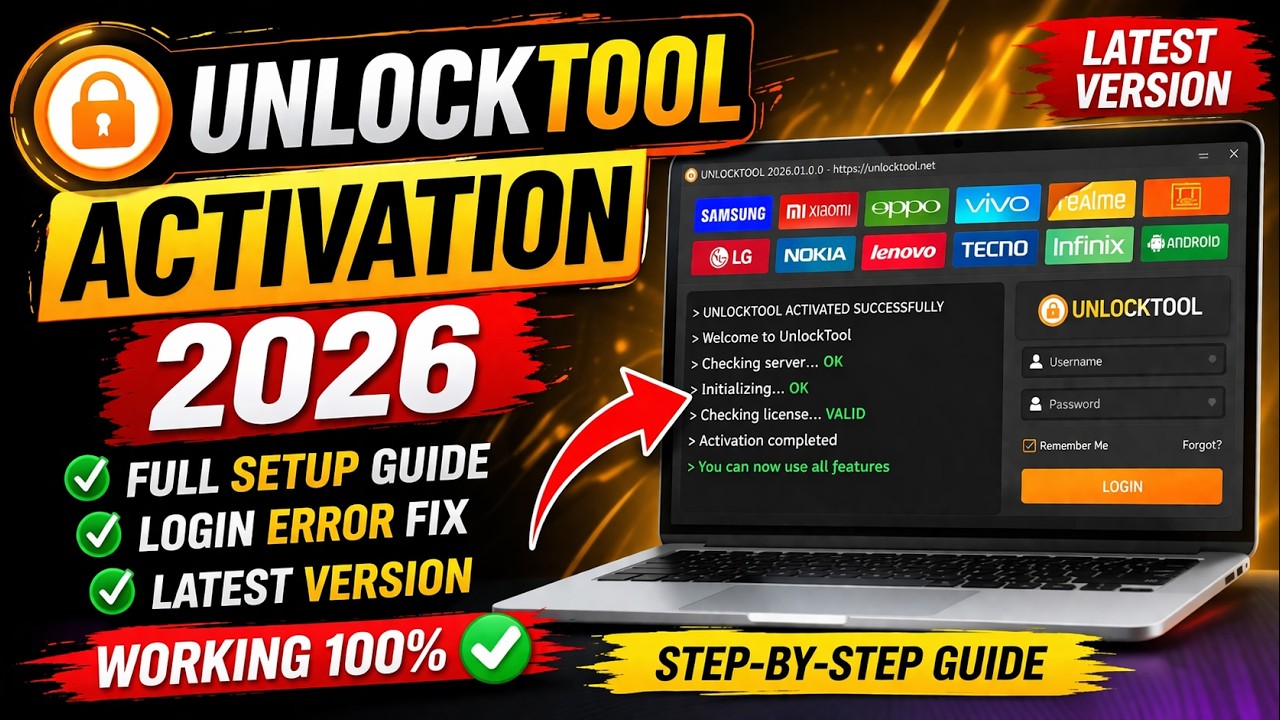 unlocktool  Activation tutorial | Unlock Tool Activation