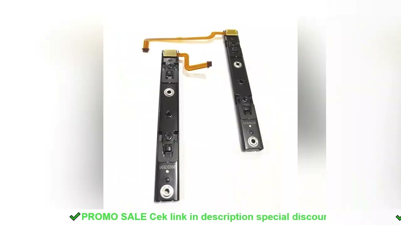 Original Repart Part Right and left Slide rail With Flex Cable Fix Part For Switch Console NS rebuil