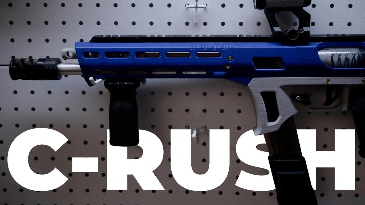 This CQB Nerf blaster was designed in just 2 days