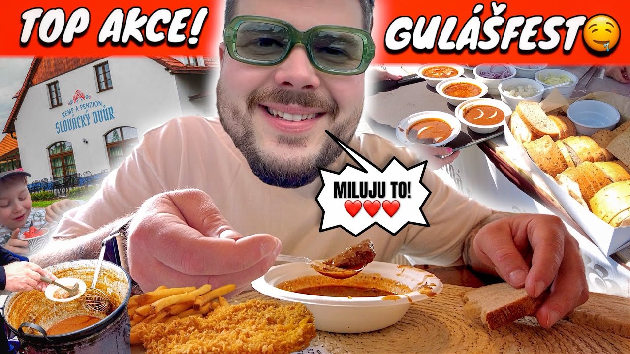 OCHUTNÁVÁM TY NEJLEPŠÍ GULÁŠE!🤤 TOHLE JE RÁJ!🤩 GULÁŠFEST 2024 NA SLOVÁCKÉM DVOŘE BYL TOP AKCE!👍