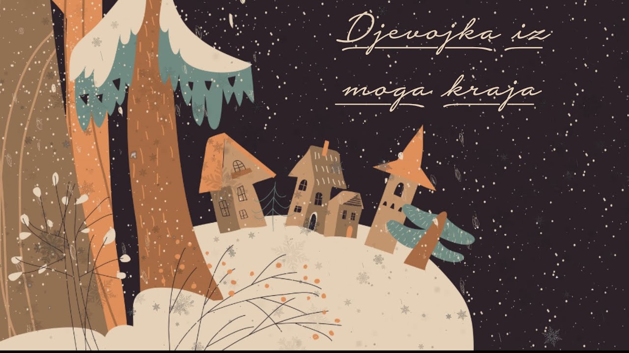 Arsen Dedić - Djevojka iz moga kraja (Official lyric video)