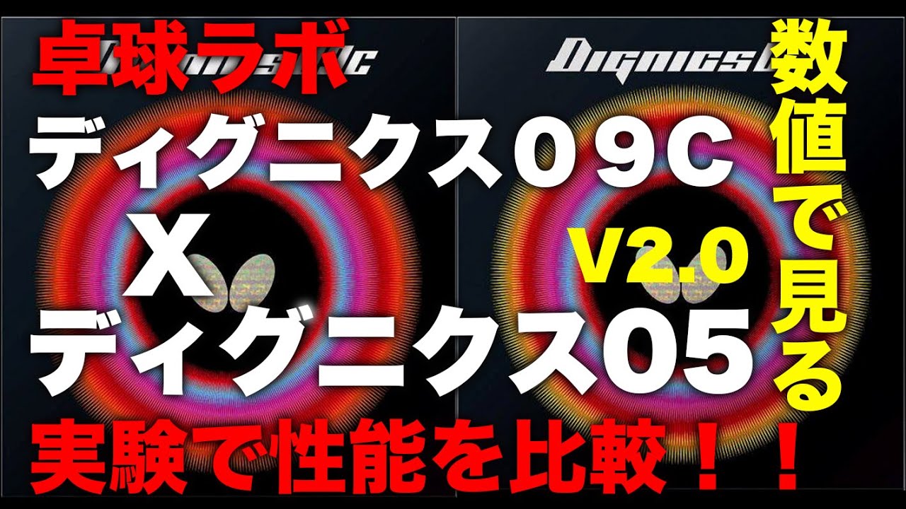 ディグニクス０９Cとディグニクス０５を機械的に実験して比べてみよう！