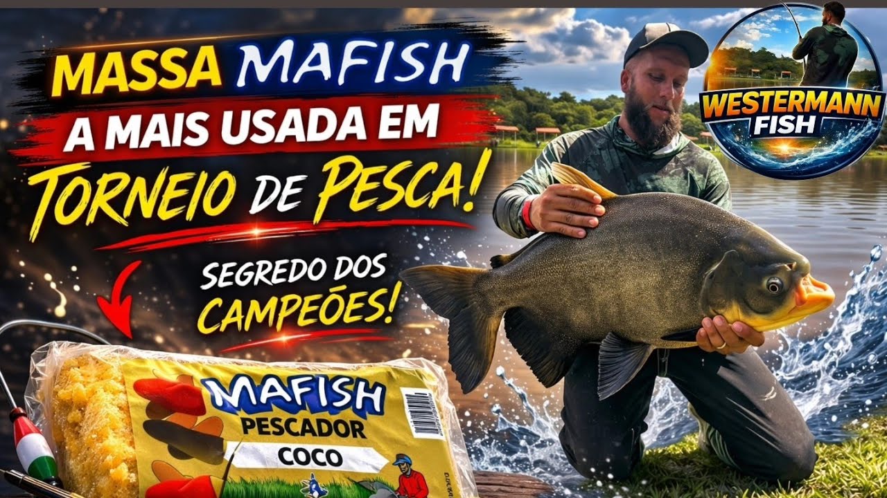 MAFISH, A MASSA MAIS USADA DO BRASIL! 🔥🎣🐟