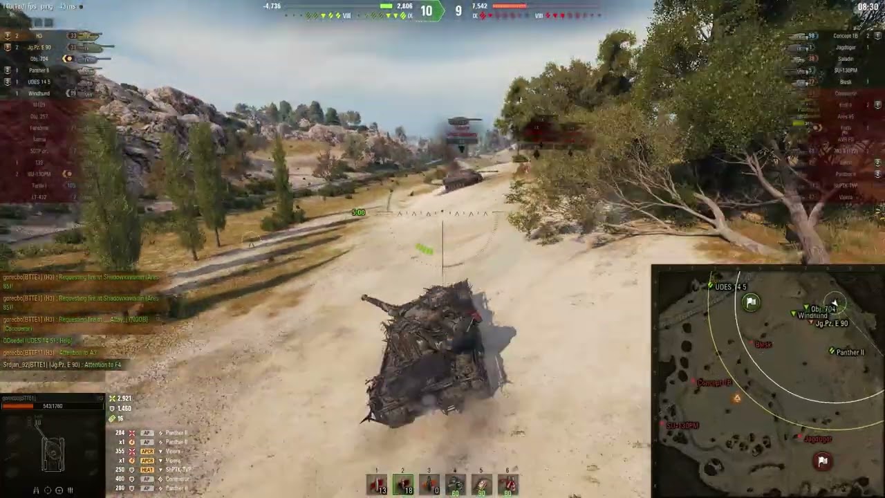 H3 Heavy 6k demage ,M ,First gun mark