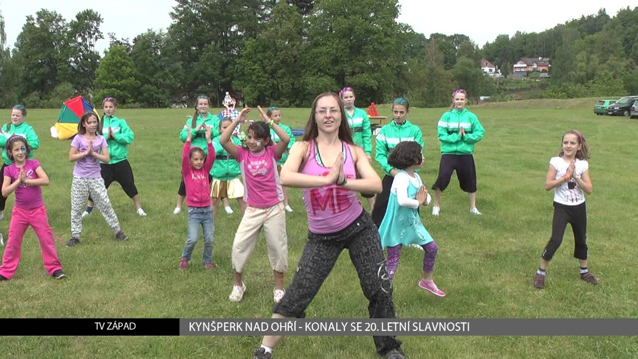 Kynšperk nad Ohří: Děti oslavily svůj den zábavou na letních slavnostech (TV Západ)