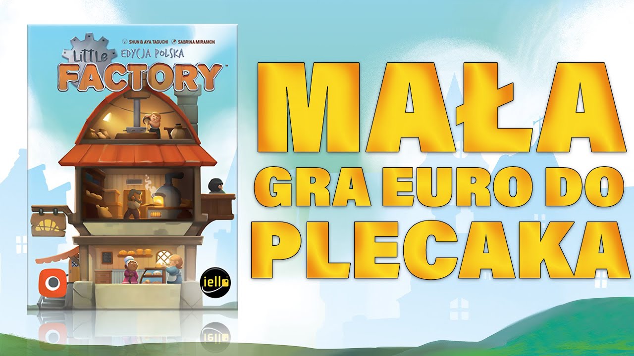 Little Factory - mała gra euro do plecaka!