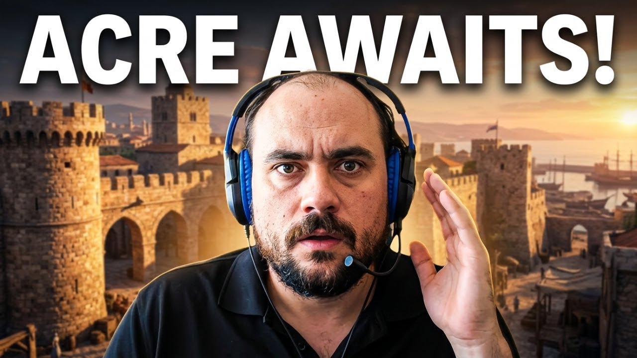 Back in Time Assassin's Creed, on to Acre!
