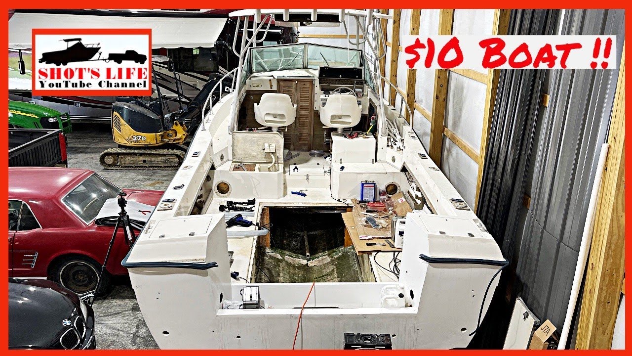 Its all about the Plumbing on the Grady White! | $10 Boat | EPS41 | Shots Life