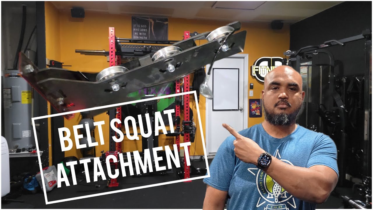 The New @SYLFitness Belt Squat Rack Attachment Review