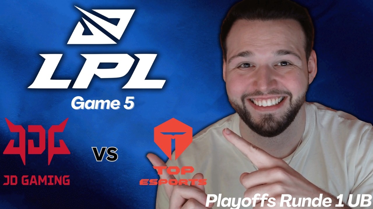 JDG vs TES | Game 5 | LPL Winter Split 2026 Playoffs Runde 1 UB