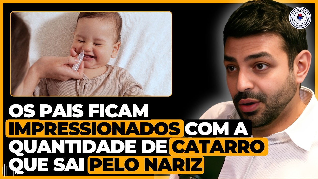 COMO FAZER LAVAGEM NASAL EM CRIANÇAS DO JEITO CERTO | PEDIATRA EXPLICA!